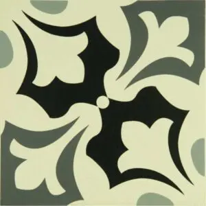 Rococo Light Grey/Dark Grey/Black 151 x 151 x 9