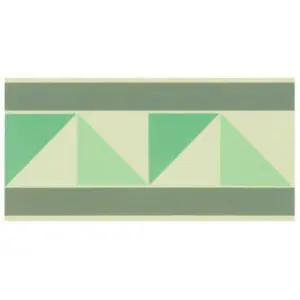 Pyrenees Border Light Grey/Dark Jade/Light Jade  151 x 75 x 9