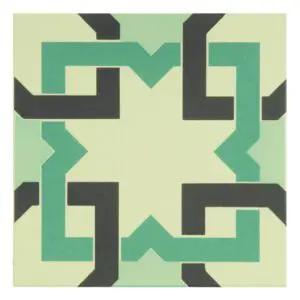 Ottoman Light Jade/Dark Jade/Dark Grey 151 x 151 x 9
