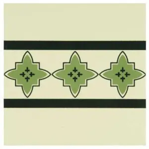 Marrakech Border Dublin / Black 151 x 151 x 9