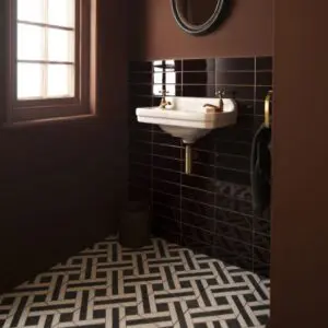 Teapot Brown Large Brick Tile