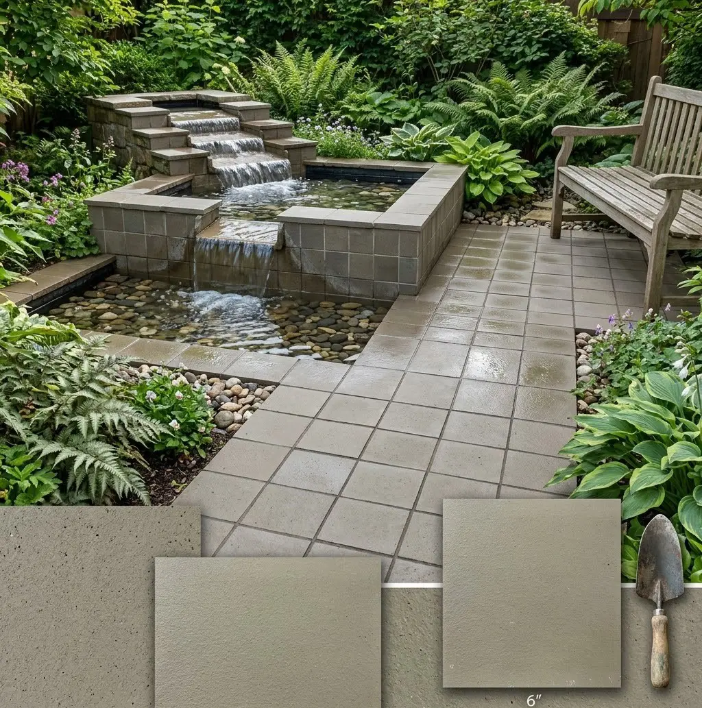 5728 patio - Cavtiles Grey Quarry Patio