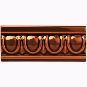 Egg & Dart Teapot Brown