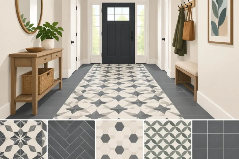 Entrance Tile Patterns for Practical Hallways - Cavtiles Entrance Tile Patterns for Practical Hallways